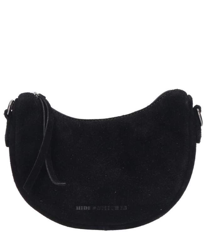 Hide en Stitches tas <span>24660 001 Zwart</span> 24660 001 Zwart zwart - www.bremmerschoenen.info - Bremmer Schoenen