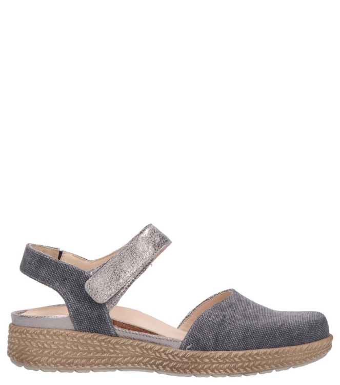 Durea espadrille <span>5924 574 2155</span> 5924 574 2155 grijs - www.bremmerschoenen.info - Bremmer Schoenen