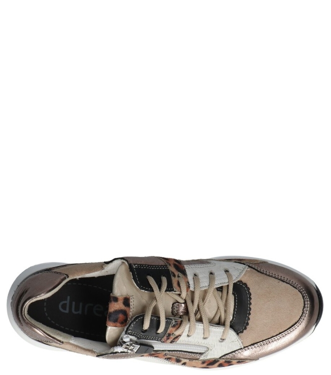 Durea Durea sneaker <span>6318 605 2076</span> 2076 CHAMPAGNE/L.TAUPE/BRUIN/ZWART Durea sneaker <span>6318 605 2076</span> 6318 605 2076 brons - www.bremmerschoenen.info - Bremmer Schoenen