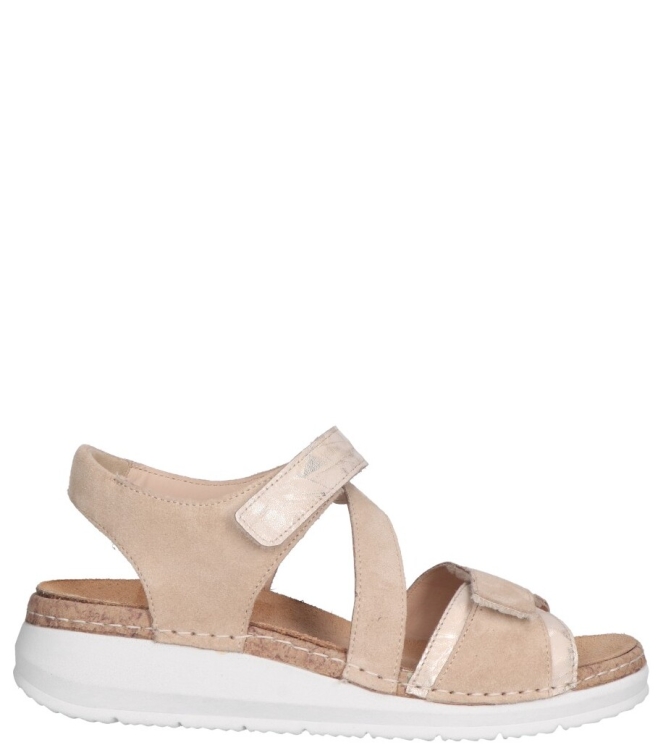 Durea sandaal <span>7431 038 2100</span> 7431 038 2100 beige - www.bremmerschoenen.info - Bremmer Schoenen