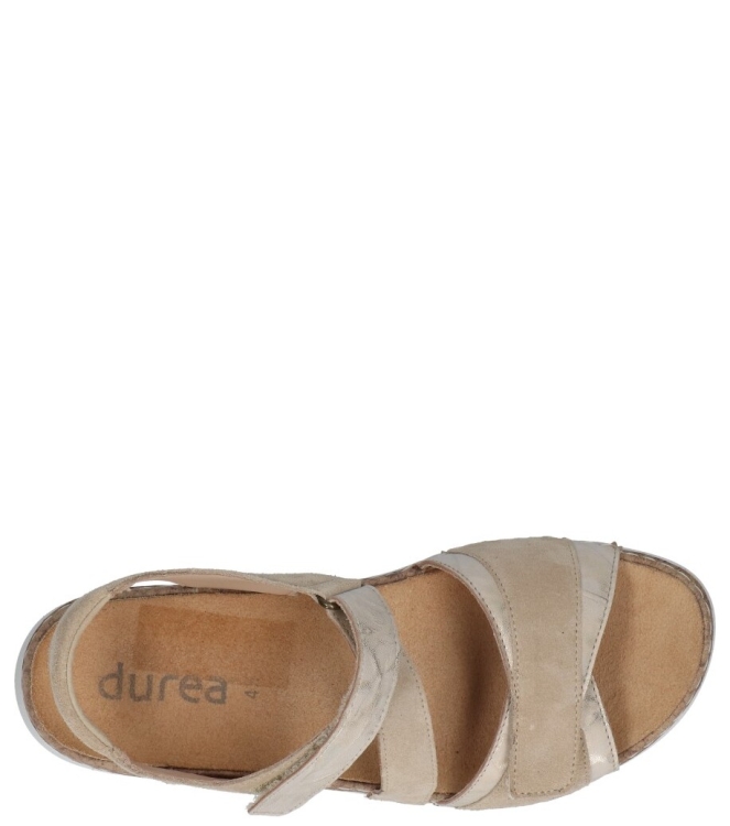 Durea sandaal <span>7431 038 2100</span> 7431 038 2100 beige - www.bremmerschoenen.info - Bremmer Schoenen