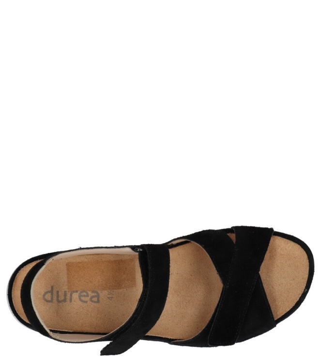 Durea sandaal <span>7432 038 1293</span> 7432 038 1293 zwart - www.bremmerschoenen.info - Bremmer Schoenen