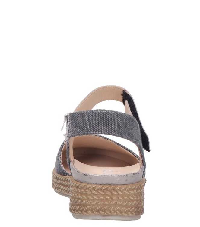 Durea espadrille <span>5924 578 2155</span> 5924 578 2155 grijs - www.bremmerschoenen.info - Bremmer Schoenen