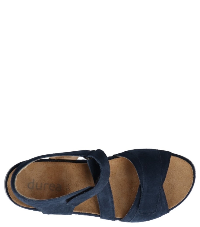 Durea sandaal <span>7431 035 2168</span> 7431 035 2168 blauw - www.bremmerschoenen.info - Bremmer Schoenen
