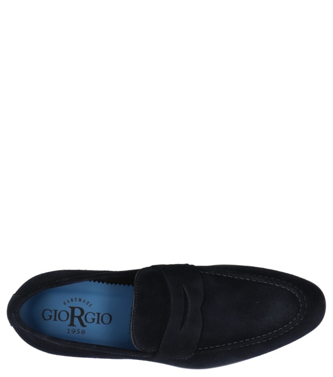 Giorgio instapper <span>50504 08 Bufalo Blu</span> 50504 08 Bufalo Blu blauw - www.bremmerschoenen.info - Bremmer Schoenen