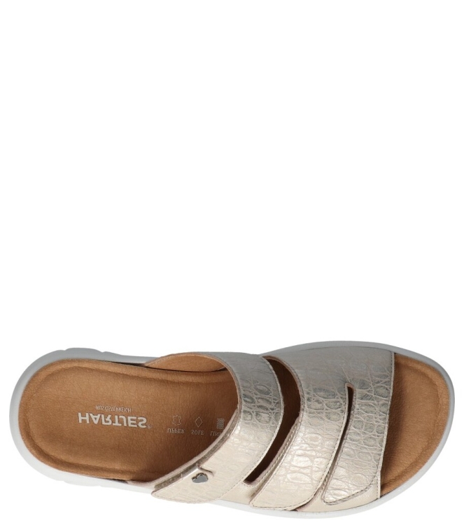 Hartjes slipper <span>122.1801 40/40 Calypso</span> 122.1801 40/40 Calypso goud - www.bremmerschoenen.info - Bremmer Schoenen