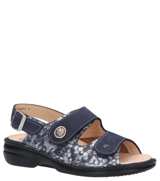 Finn Comfort sandaal <span>5004 903079 Isera</span> 5004 903079 Isera blauw - www.bremmerschoenen.info - Bremmer Schoenen