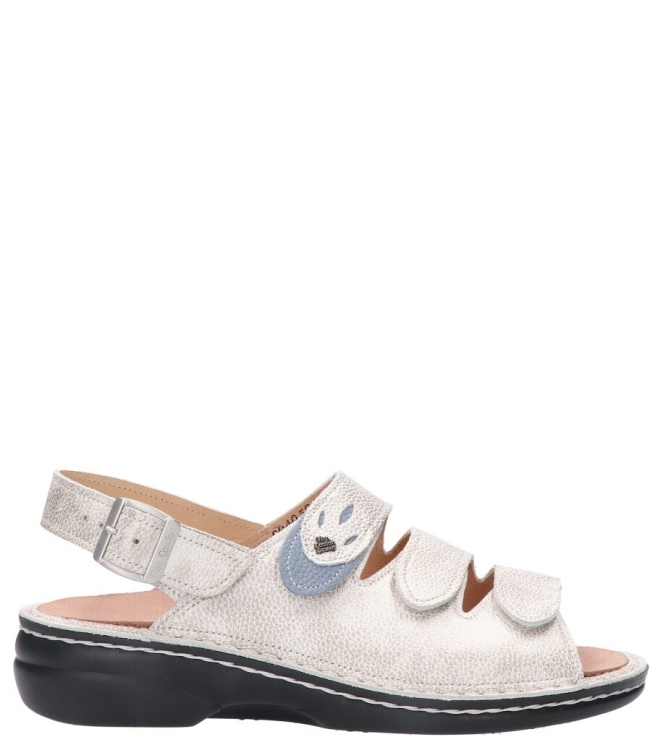 Finn Comfort sandaal <span>2557 903095 Saloniki</span> 2557 903095 Saloniki zilver - www.bremmerschoenen.info - Bremmer Schoenen