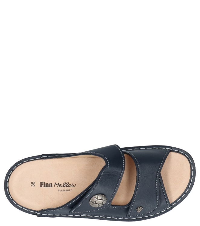 Finn Comfort slipper <span>2642 604041 Moorea</span> 2642 604041 Moorea blauw - www.bremmerschoenen.info - Bremmer Schoenen