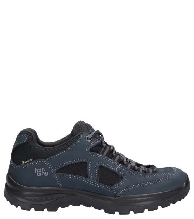 Hanwag Hanwag wandelschoen <span>204601-007064 Gritstone II Narrow Lady GTX</span> 007064 navy/asphalt Hanwag wandelschoen <span>204601-007064 Gritstone II Narrow Lady GTX</span> 204601-007064 Gritstone II Narrow Lady GTX blauw - www.bremmerschoenen.info - Bremmer Schoenen