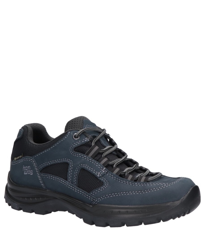 Hanwag Hanwag wandelschoen <span>204601-007064 Gritstone II Narrow Lady GTX</span> 007064 navy/asphalt Hanwag wandelschoen <span>204601-007064 Gritstone II Narrow Lady GTX</span> 204601-007064 Gritstone II Narrow Lady GTX blauw - www.bremmerschoenen.info - Bremmer Schoenen