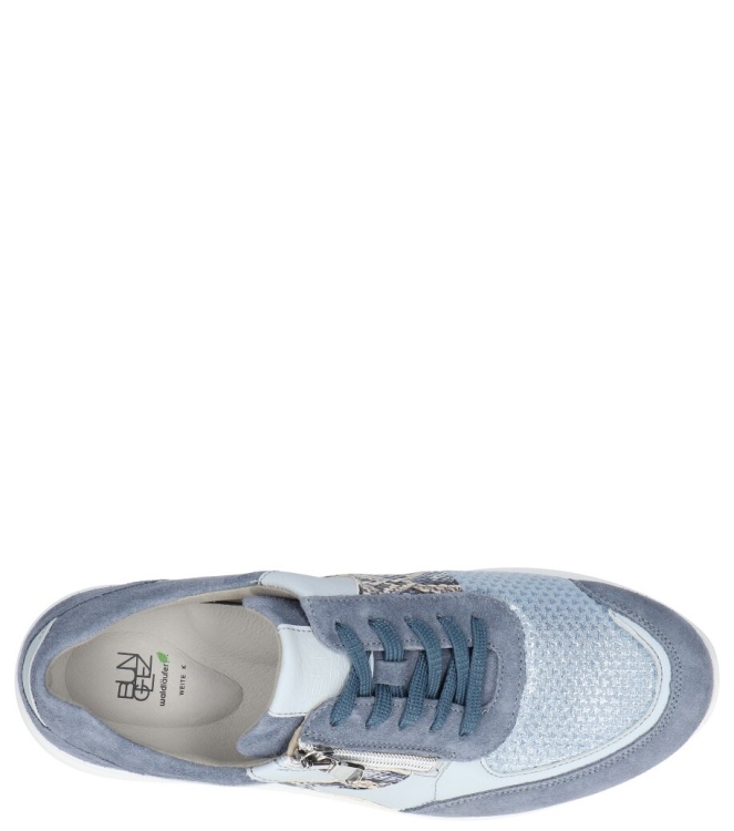 Waldlaufer sneaker <span>669K01 504 524 K-Luana</span> 669K01 504 524 K-Luana blauw - www.bremmerschoenen.info - Bremmer Schoenen