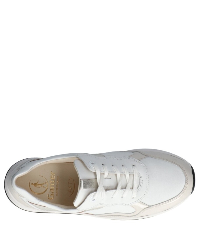 Ganter sneaker <span>201854 0212 High Flyer</span> 201854 0212 High Flyer wit - www.bremmerschoenen.info - Bremmer Schoenen