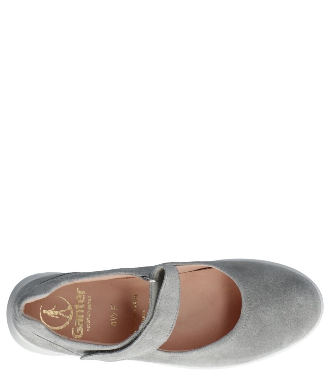Ganter bandschoen <span>205242 6800 Fara</span> 205242 6800 Fara grijs - www.bremmerschoenen.info - Bremmer Schoenen