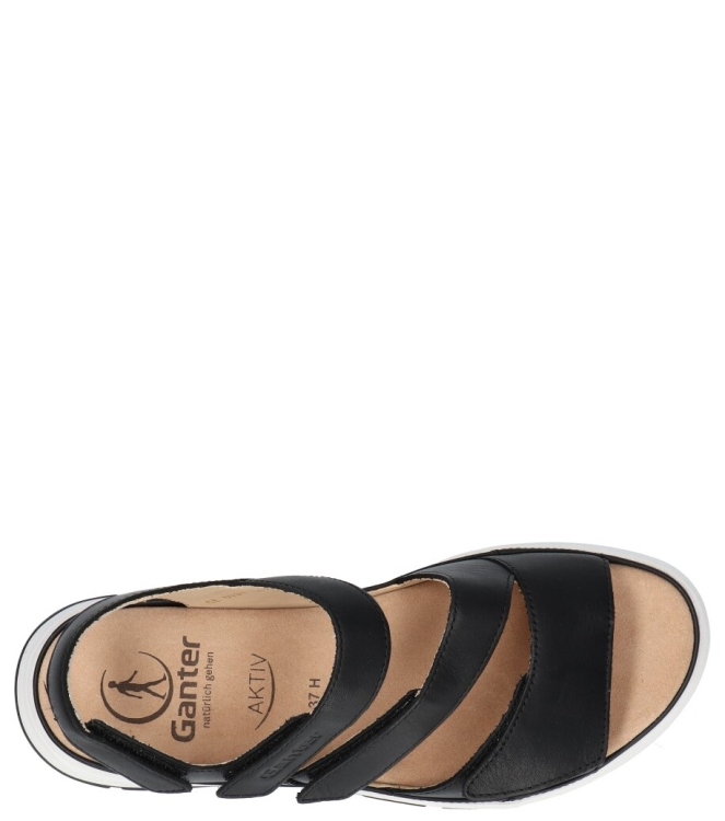 Ganter sandaal <span>200731 0100 Holly</span> 200731 0100 Holly zwart - www.bremmerschoenen.info - Bremmer Schoenen