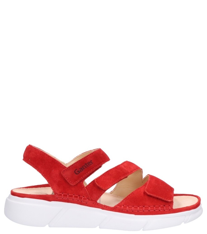 Ganter sandaal <span>200472 4100 Halina</span> 200472 4100 Halina rood - www.bremmerschoenen.info - Bremmer Schoenen