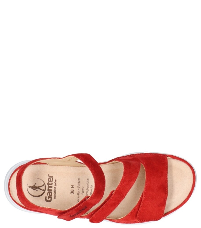 Ganter sandaal <span>200472 4100 Halina</span> 200472 4100 Halina rood - www.bremmerschoenen.info - Bremmer Schoenen