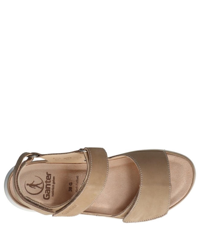 Ganter sandaal <span>200612 2100 Gianna</span> 200612 2100 Gianna beige - www.bremmerschoenen.info - Bremmer Schoenen
