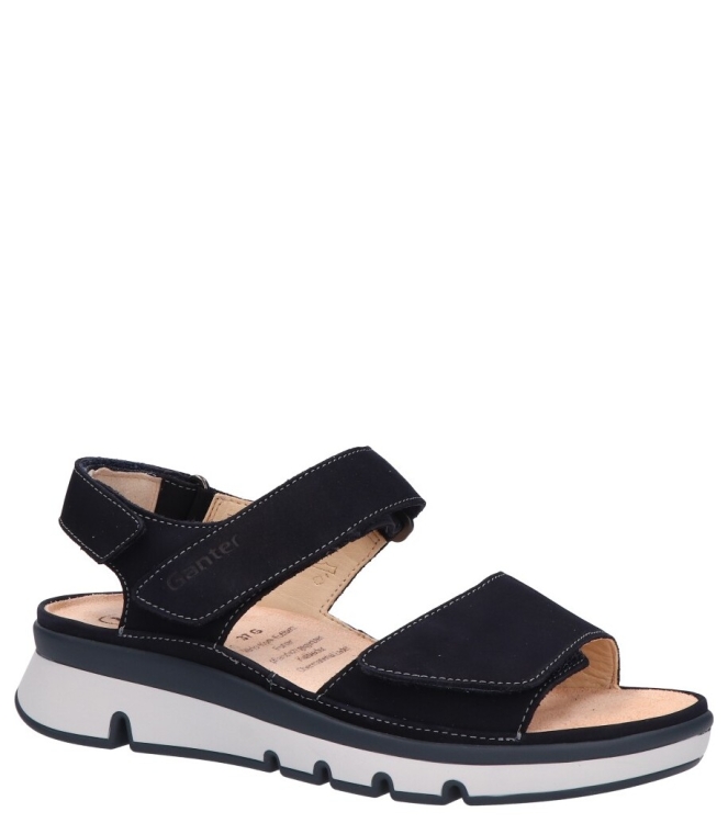 Ganter sandaal <span>200612 3500 Gianna</span> 200612 3500 Gianna blauw - www.bremmerschoenen.info - Bremmer Schoenen