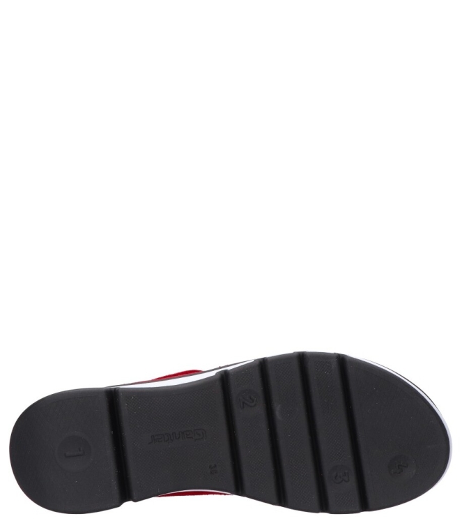 Ganter slipper <span>200652 4100 Gianna</span> 200652 4100 Gianna rood - www.bremmerschoenen.info - Bremmer Schoenen