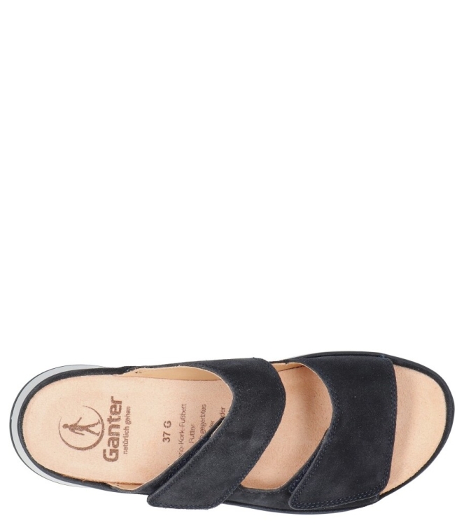 Ganter slipper <span>200662 3500 Gianna</span> 200662 3500 Gianna blauw - www.bremmerschoenen.info - Bremmer Schoenen
