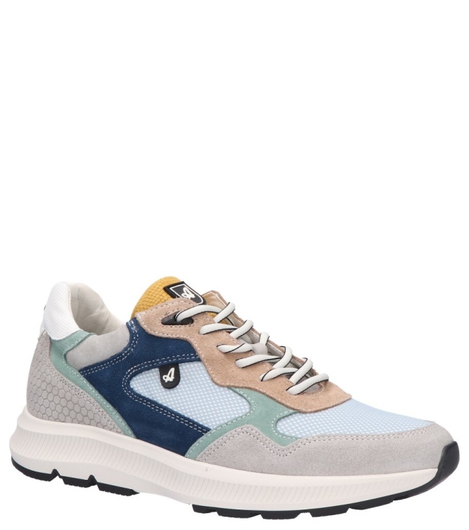 Australian sneaker <span>15.1717.01 SLH Cadiz H blue beige</span> 15.1717.01 SLH Cadiz H blue beige beige - www.bremmerschoenen.info - Bremmer Schoenen