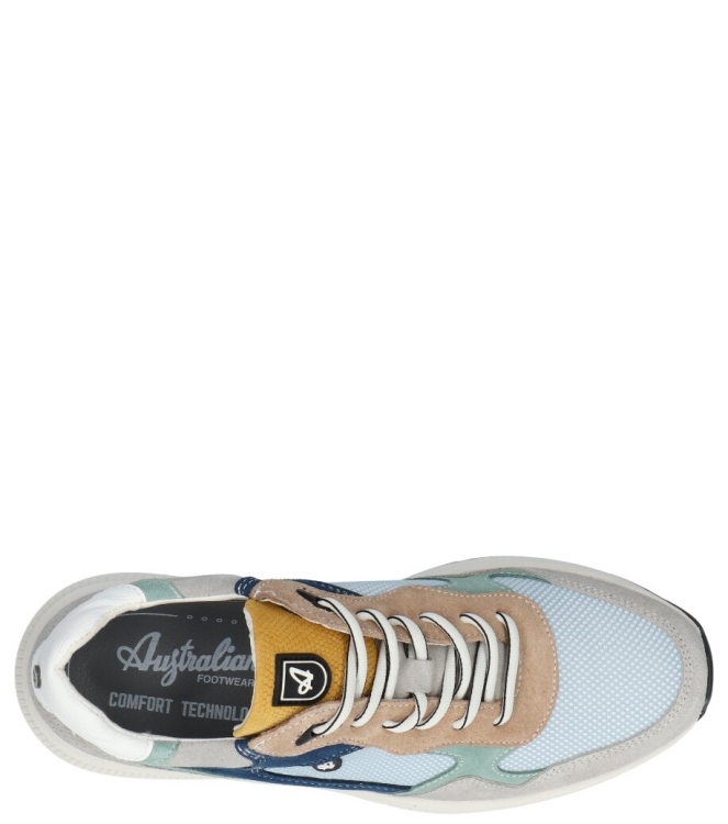 Australian sneaker <span>15.1717.01 SLH Cadiz H blue beige</span> 15.1717.01 SLH Cadiz H blue beige beige - www.bremmerschoenen.info - Bremmer Schoenen