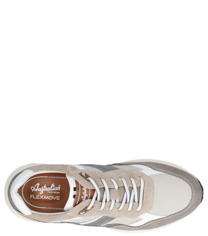 Australian sneaker <span>15.1688.03 K15 Grants grey leather</span> 15.1688.03 K15 Grants grey leather grijs - www.bremmerschoenen.info - Bremmer Schoenen