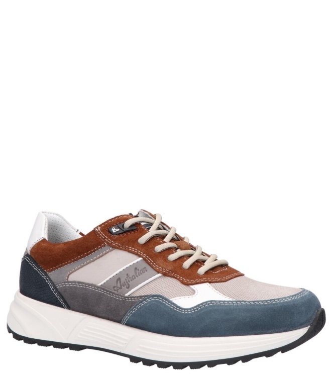 Australian sneaker <span>15.1688.03 KB3 Grants grey blue</span> 15.1688.03 KB3 Grants grey blue blauw - www.bremmerschoenen.info - Bremmer Schoenen