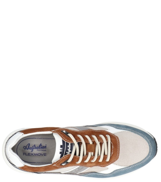 Australian sneaker <span>15.1688.03 KB3 Grants grey blue</span> 15.1688.03 KB3 Grants grey blue blauw - www.bremmerschoenen.info - Bremmer Schoenen