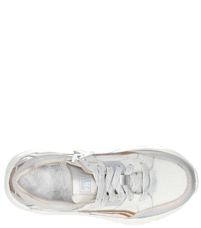 Twins sneaker <span>326000 991 Rose Ritel</span> 326000 991 Rose Ritel zilver - www.bremmerschoenen.info - Bremmer Schoenen