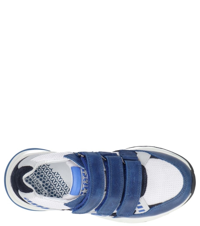 Track Style klittenbandschoen <span>326357 523 Silas Splin</span> 326357 523 Silas Splin blauw - www.bremmerschoenen.info - Bremmer Schoenen