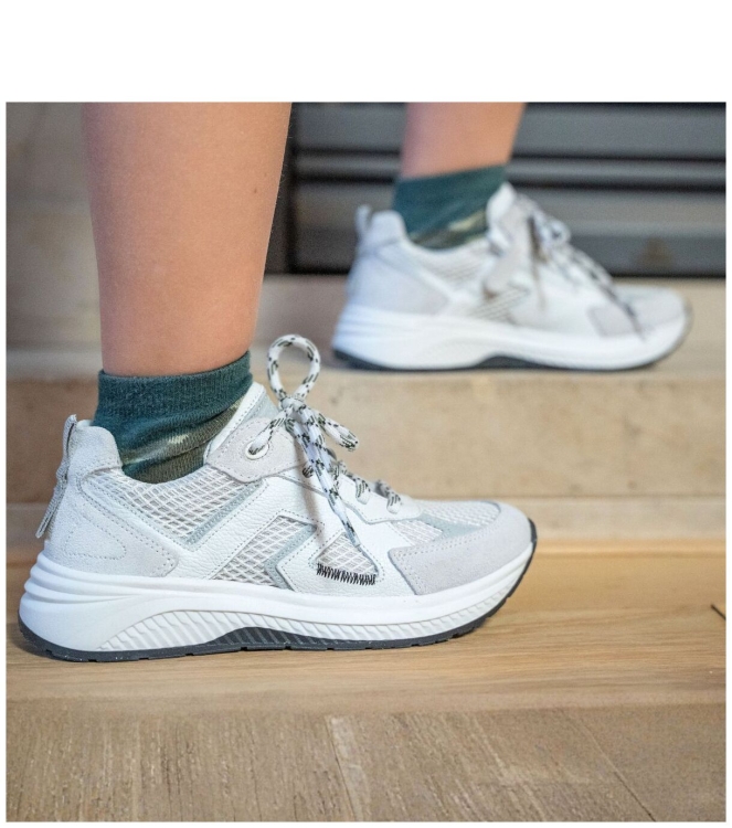 Track Style sneaker <span>326355 500 Evan Engel</span> 326355 500 Evan Engel wit - www.bremmerschoenen.info - Bremmer Schoenen