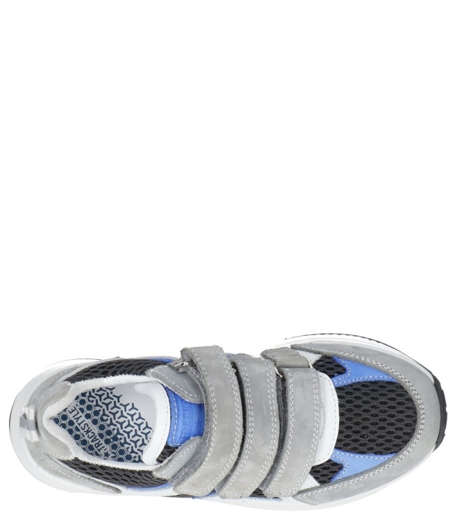 Track Style klittenbandschoen <span>326354 182 Emiel Engel</span> 326354 182 Emiel Engel grijs - www.bremmerschoenen.info - Bremmer Schoenen
