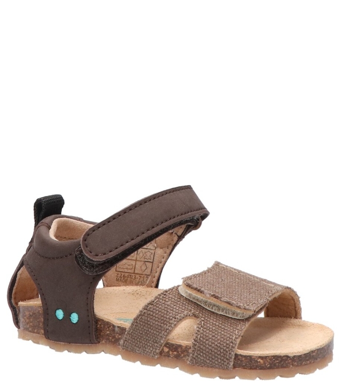 Bunnies JR sandaal <span>226403 717 Brad Beach</span> 226403 717 Brad Beach bruin - www.bremmerschoenen.info - Bremmer Schoenen