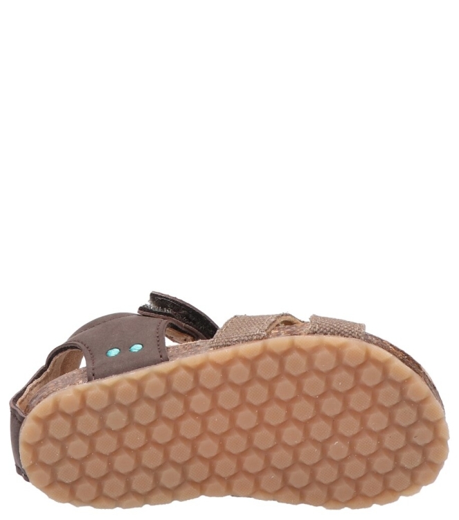 Bunnies JR sandaal <span>226403 717 Brad Beach</span> 226403 717 Brad Beach bruin - www.bremmerschoenen.info - Bremmer Schoenen