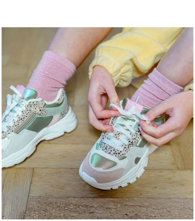 Bunnies JR sneaker <span>226050 498 Stella Spring</span> 226050 498 Stella Spring rose - www.bremmerschoenen.info - Bremmer Schoenen