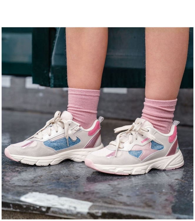 Bunnies JR sneaker <span>226060 401 Daan Dash</span> 226060 401 Daan Dash wit - www.bremmerschoenen.info - Bremmer Schoenen