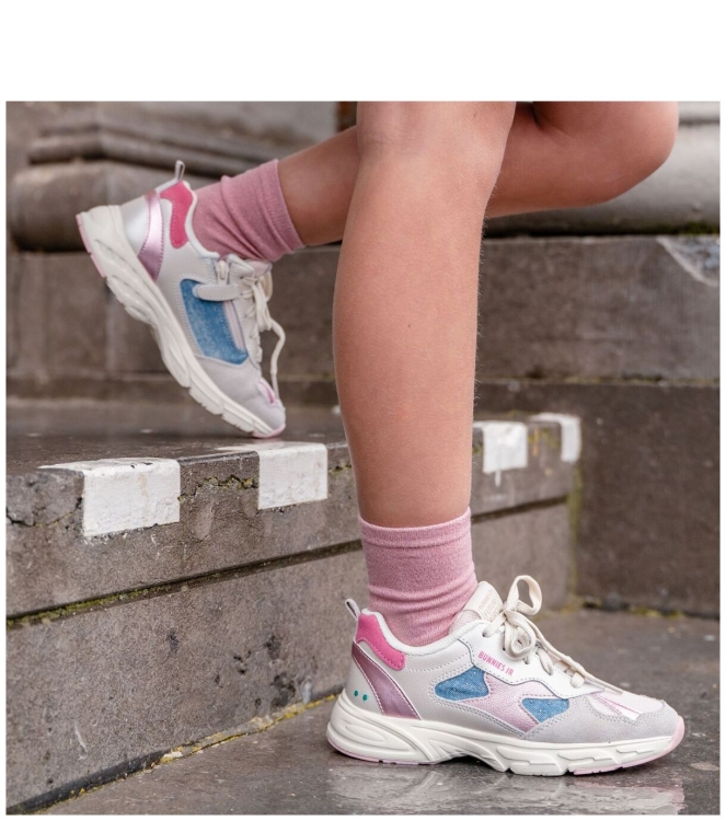 Bunnies JR sneaker <span>226060 401 Daan Dash</span> 226060 401 Daan Dash wit - www.bremmerschoenen.info - Bremmer Schoenen