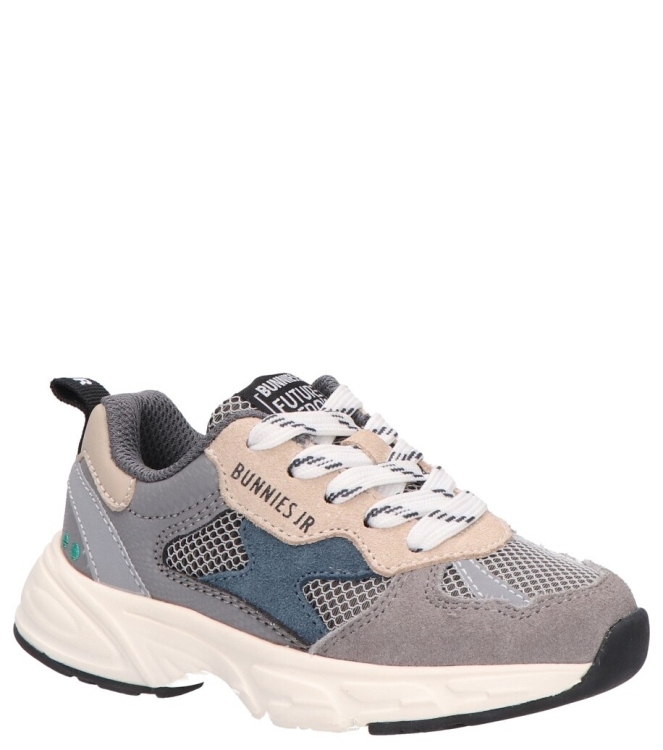 Bunnies JR sneaker <span>226060 484 Daan Dash</span> 226060 484 Daan Dash grijs - www.bremmerschoenen.info - Bremmer Schoenen