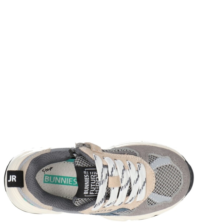 Bunnies JR sneaker <span>226060 484 Daan Dash</span> 226060 484 Daan Dash grijs - www.bremmerschoenen.info - Bremmer Schoenen