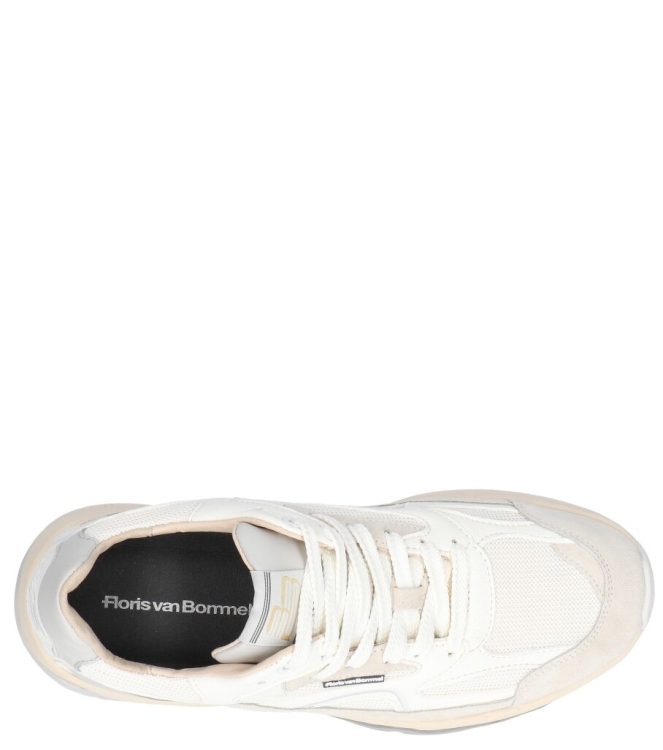 Floris van Bommel sneaker <span>SFM-10258 61-01 De Rezer 01.32</span> SFM-10258 61-01 De Rezer 01.32 wit - www.bremmerschoenen.info - Bremmer Schoenen