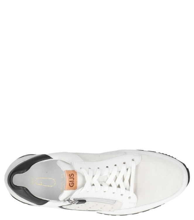 Gijs sneaker <span>2146 908 2040</span> 2146 908 2040 wit - www.bremmerschoenen.info - Bremmer Schoenen
