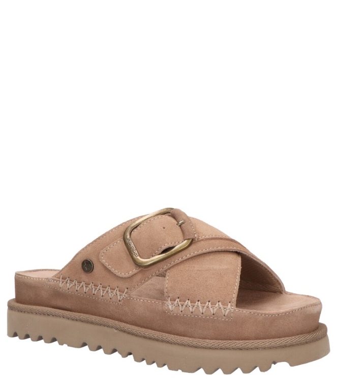 Warmbat Warmbat slipper <span>34WND311051-61 Wondal</span> 51 Stone Warmbat slipper <span>34WND311051-61 Wondal</span> 34WND311051-61 Wondal beige - www.bremmerschoenen.info - Bremmer Schoenen