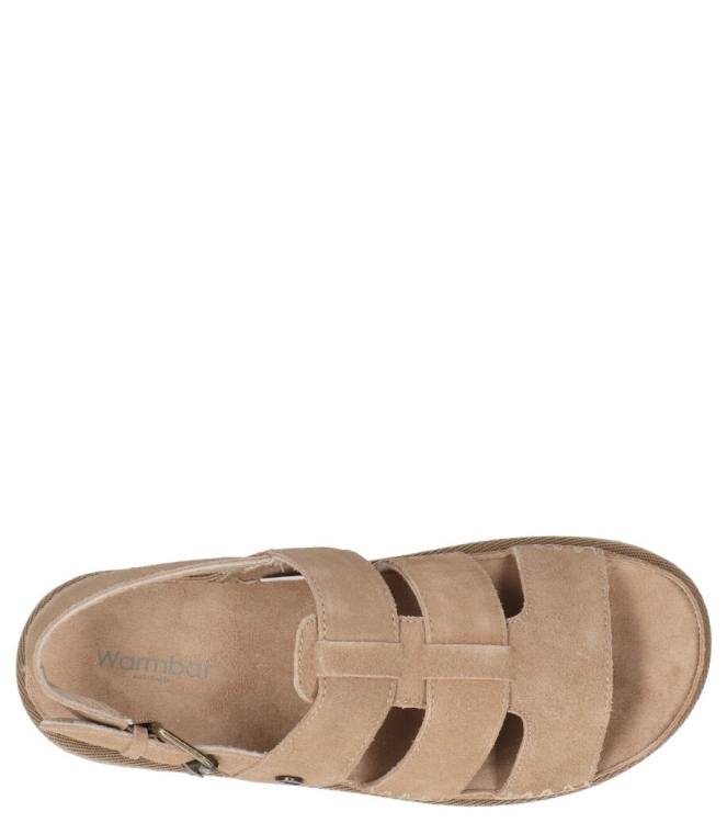 Warmbat Warmbat sandaal <span>36WNL311051-61 Wenlock</span> 51 Stone Warmbat sandaal <span>36WNL311051-61 Wenlock</span> 36WNL311051-61 Wenlock beige - www.bremmerschoenen.info - Bremmer Schoenen
