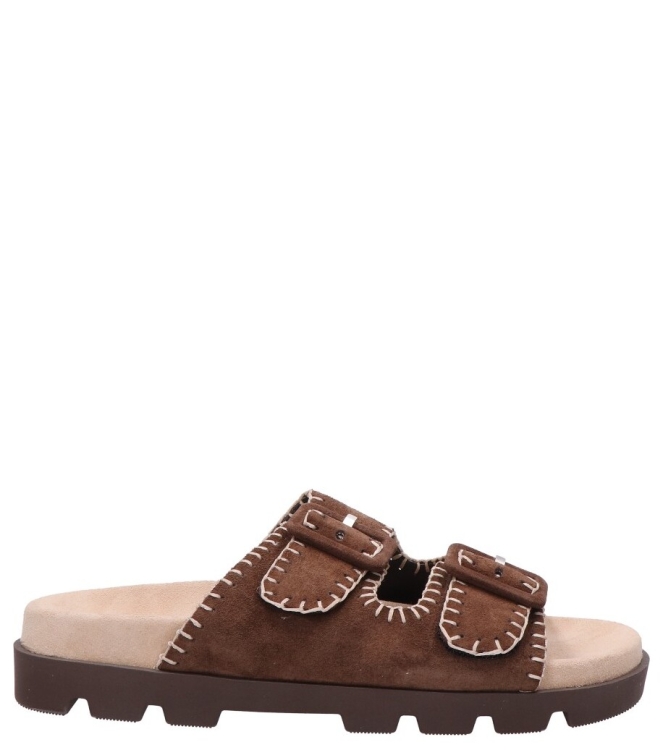 Rohde slipper <span>6316 72</span> 6316 72 bruin - www.bremmerschoenen.info - Bremmer Schoenen