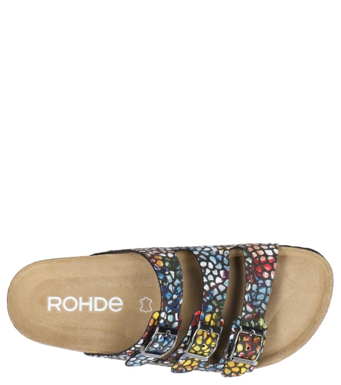 Rohde slipper <span>5620 98</span> 5620 98 meerkleurig - www.bremmerschoenen.info - Bremmer Schoenen