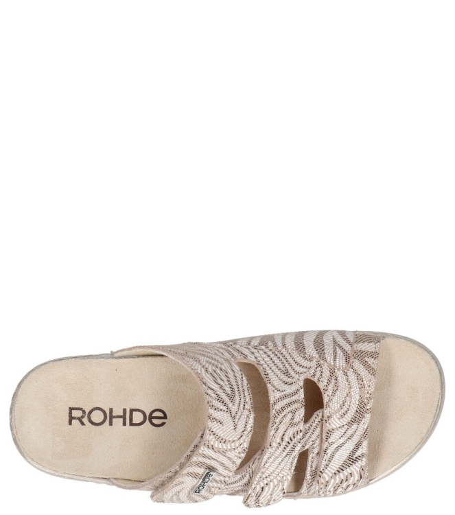 Rohde slipper <span>5221 12</span> 5221 12 beige - www.bremmerschoenen.info - Bremmer Schoenen