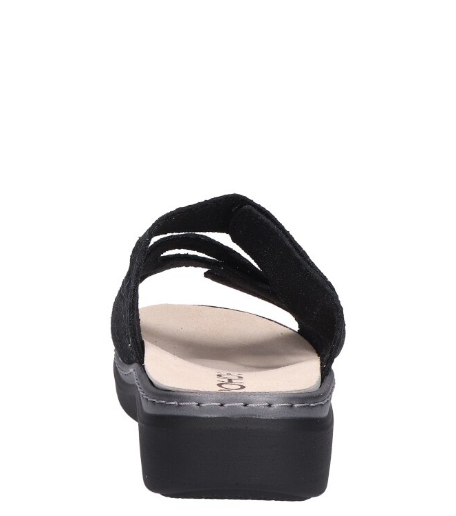 Rohde slipper <span>5221 90</span> 5221 90 zwart - www.bremmerschoenen.info - Bremmer Schoenen