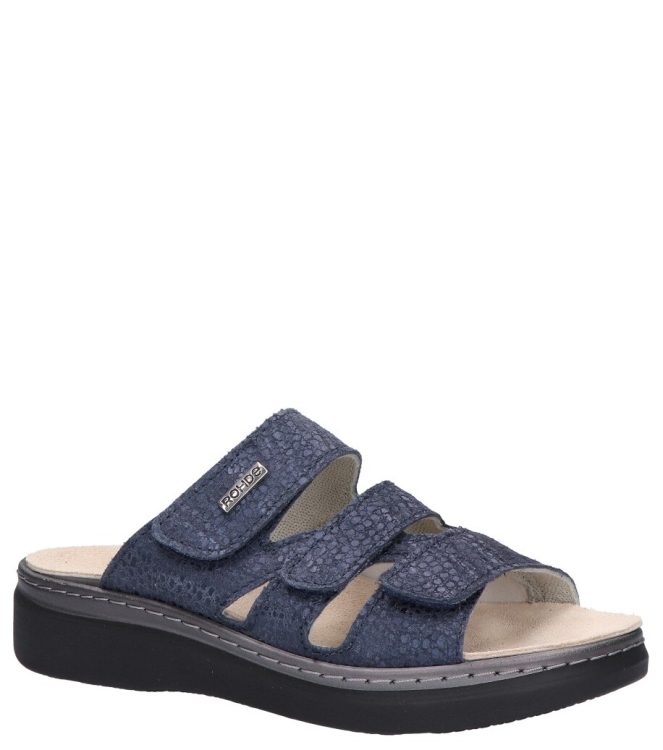 Rohde slipper <span>5221 56</span> 5221 56 blauw - www.bremmerschoenen.info - Bremmer Schoenen